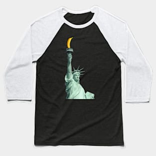 Banana of Liberty Baseball T-Shirt